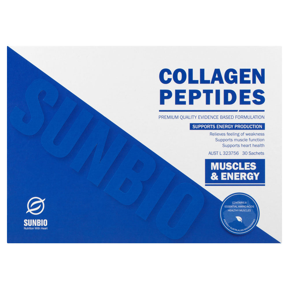 Collagen Peptides Muscles & Energy Carton Front